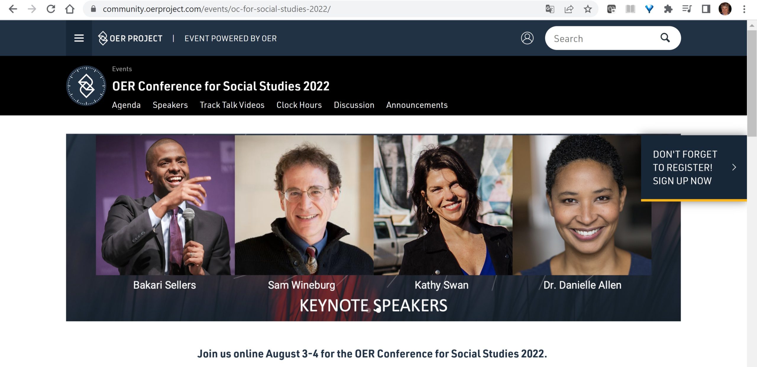 OER Social Studies Conference 2022