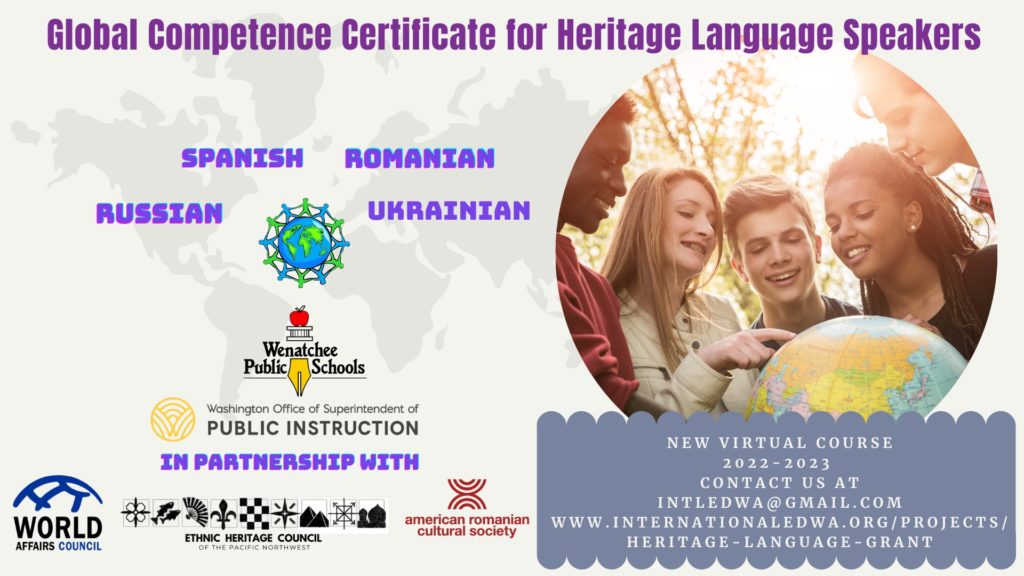Heritage Language Grant graphical image