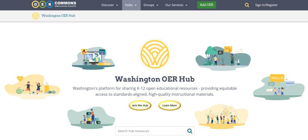 Washington OER Hub