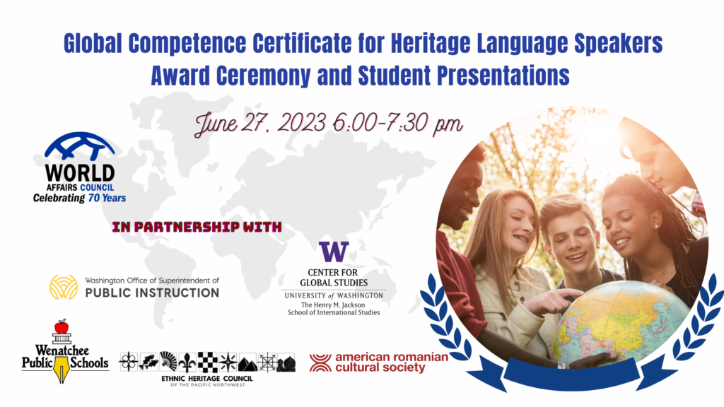 OSPI Heritage Language grant Closing Ceremony