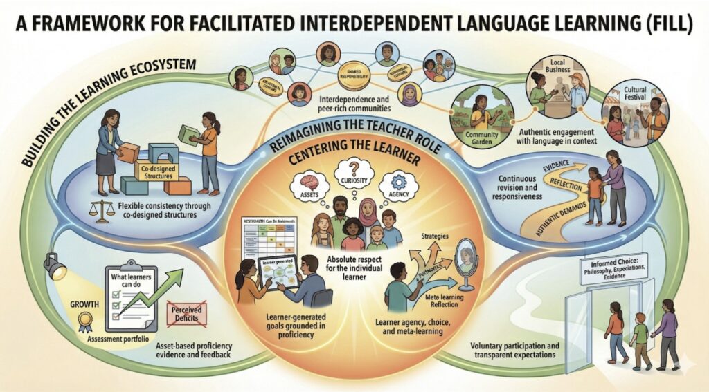 Framework for Facilitated Interdependent Language Learning (FILL)